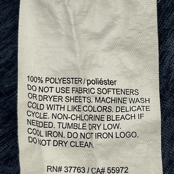 Callaway Shirt Men's XL Blue Space Dye‎ Opti-Dri Short Sleeve Polo Golf - Picture 4 of 9